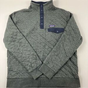 Patagonia Men’s Organic Cotton Quilted Snap-T Pullover